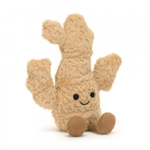 Peluche Jellycat Amuseables Ginger,18cm x 6cm x 5cm Bege | Portugal HNJZB-5718
