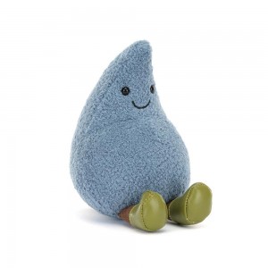 Peluche Jellycat Amuseables Happy Raindrop,13cm x 9cm x 9cm Azuis | Portugal CAPTK-7605