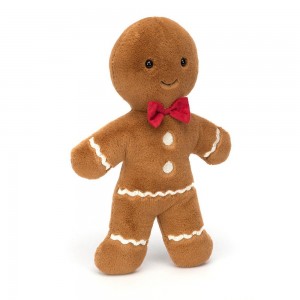 Peluche Jellycat Amuseables Jolly Gingerbread FHuge,52cm x 21cm x 9cm Marrom | Portugal JSVMG-3501