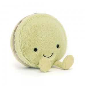 Peluche Jellycat Amuseables Max Macaron,12cm x 10cm x 5cm Verdes | Portugal WOCLX-2387