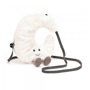 Peluche Jellycat Amuseables Moon,25cm x 19cm x 6cm Creme | Portugal NLVIM-9163