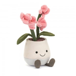 Peluche Jellycat Amuseables Orchid,25cm x 10cm x 11cm Rosa | Portugal NKRDZ-7012