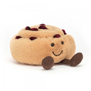 Peluche Jellycat Amuseables Pain Au Raisin,10cm x 12cm x 12cm Bege | Portugal MAIUQ-5780