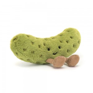 Peluche Jellycat Amuseables Pickle,8cm x 15cm x 4cm Verdes | Portugal EGKYC-7465