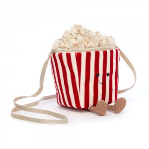 Peluche Jellycat Amuseables Popcorn,19cm x 12cm x 12cm Vermelhas | Portugal OTHXJ-5740