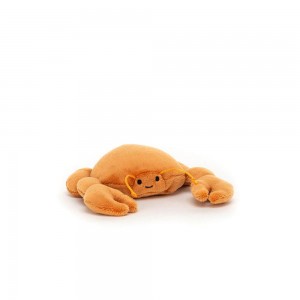 Peluche Jellycat Amuseables Sensational Seafood Crab,3cm x 11cm x 7cm Laranja | Portugal NLPTF-3715