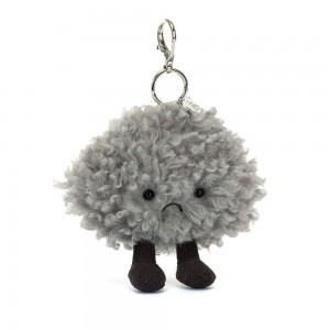 Peluche Jellycat Amuseables Storm Cloud,13cm x 8cm x 13cm Cinzentas | Portugal HKNOX-1347