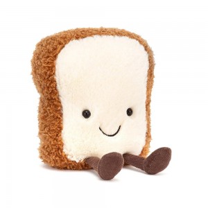 Peluche Jellycat Amuseables Toast,16cm x 11cm x 5cm Marrom | Portugal UHXTZ-6475