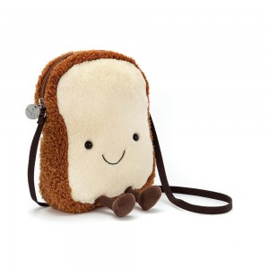 Peluche Jellycat Amuseables Toast,23cm x 17cm x 6cm Marrom | Portugal SMHNX-0318