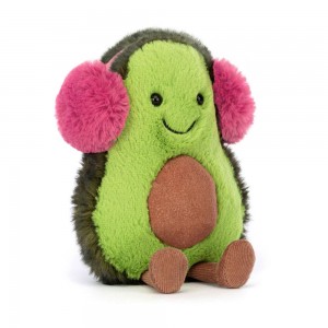 Peluche Jellycat Amuseables Toastie Amuseables Avocado,17cm x 9cm x 5cm Verdes | Portugal CIUXH-0145