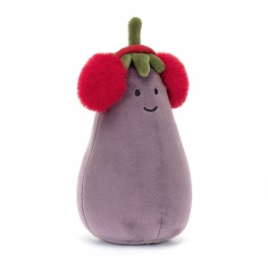 Peluche Jellycat Amuseables Toastie Vivacious Aubergine,16cm x 9cm x 8cm Roxo | Portugal WTPVH-3602