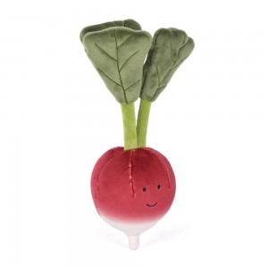 Peluche Jellycat Amuseables Vivacious Vegetable Radish,19cm x 8cm x 6cm Vermelhas | Portugal POUKM-6079