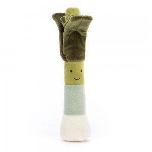 Peluche Jellycat Amuseables Vivacious Vegetable Leek,26cm x 6cm x 5cm Verdes | Portugal PIHJG-3758