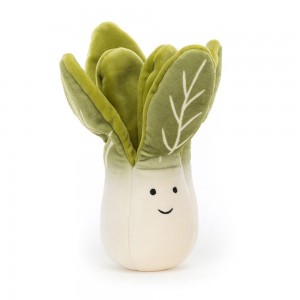 Peluche Jellycat Amuseables Vivacious Vegetable Bok Choy,18cm x 7cm x 6cm Branco | Portugal TKFDE-7136