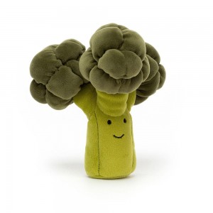 Peluche Jellycat Amuseables Vivacious Vegetable Broccoli,16cm x 13cm x 13cm Verdes | Portugal MWRYF-5823