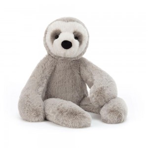 Peluche Jellycat Bailey Sloth,41cm x 11cm x 10cm Cinzentas | Portugal EXDNR-9038