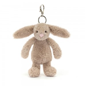 Peluche Jellycat Bashful Coelhinha,18cm x 5cm x 4cm Bege | Portugal UDHAW-2697