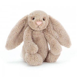 Peluche Jellycat Bashful Coelhinha,31cm x 12cm x 9cm Bege | Portugal ZKRJP-2956