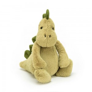 Peluche Jellycat Bashful Dino,12.2in x 4.7in x 3.5in Verdes | Portugal FSVWT-1348
