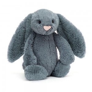 Peluche Jellycat Bashful Dusky Coelhinha,31cm x 12cm x 9cm Azuis | Portugal KDRAL-1906