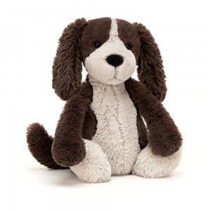 Peluche Jellycat Bashful Fudge Puppy,12.2in x 4.7in x 3.5in Marrom | Portugal TYPZO-8759