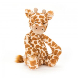 Peluche Jellycat Bashful Giraffe,31cm x 12cm x 9cm Laranja | Portugal PZLGN-2140