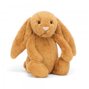 Peluche Jellycat Bashful Golden Coelhinha,31cm x 12cm x 9cm Amarelas | Portugal LCWKB-4812