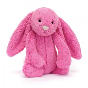 Peluche Jellycat Bashful Hot Coelhinha,31cm x 12cm x 9cm Rosa | Portugal UHKRA-3428