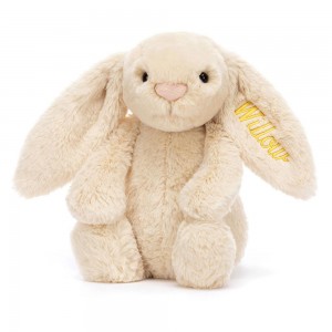 Peluche Jellycat Bashful Luxe Coelhinha Willow Medium,31cm x 12cm x 9cm Bege | Portugal FCTLK-7896