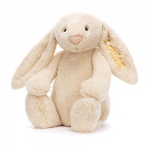 Peluche Jellycat Bashful Luxe Coelhinha Willow Huge,31cm x 12cm x 9cm Bege | Portugal FPMOQ-0364