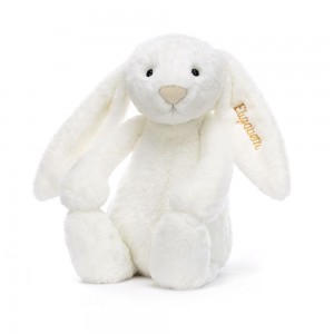 Peluche Jellycat Bashful Luxe Coelhinha Luna Huge,51cm x 21cm x 12cm Branco | Portugal QNFWA-8164