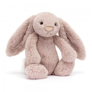 Peluche Jellycat Bashful Luxe Coelhinha Rosa,31cm x 12cm x 9cm Rosa | Portugal BXSNU-2641