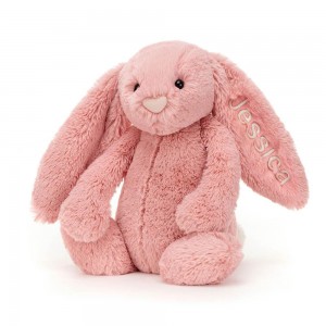Peluche Jellycat Bashful Petal Coelhinha Medium,31cm x 12cm x 9cm Rosa | Portugal OGKJH-9426