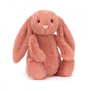 Peluche Jellycat Bashful Sorrel Coelhinha,31cm x 12cm x 9cm Laranja | Portugal NATVM-6709