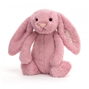 Peluche Jellycat Bashful Tulip Coelhinha Medium,31cm x 12cm x 9cm Rosa | Portugal LYVIO-8374