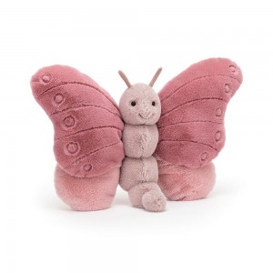 Peluche Jellycat Beatrice Butterfly,23cm x 26cm x 6cm Rosa | Portugal KMACN-9623