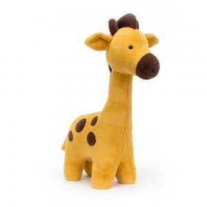 Peluche Jellycat Big Spottie Giraffe,48cm x 15cm x 23cm Amarelas | Portugal JFGCE-8072