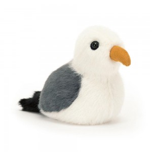Peluche Jellycat Birdling Seagull,10cm x 7cm x 9cm Branco | Portugal ZSBJD-6471