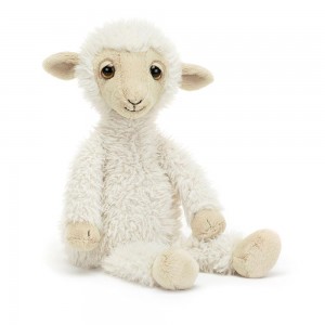 Peluche Jellycat Blowzy Belle Sheep,43cm x 10cm x 13cm Branco | Portugal PGZLK-2176
