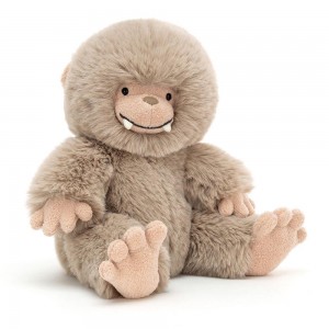 Peluche Jellycat Bo Bigfoot,28cm x 18cm x 12cm Bege | Portugal WXFUP-2647