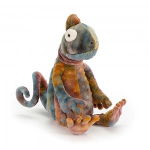 Peluche Jellycat Colin Chameleon,29cm x 10cm x 14cm Marrom | Portugal PSXKU-2193