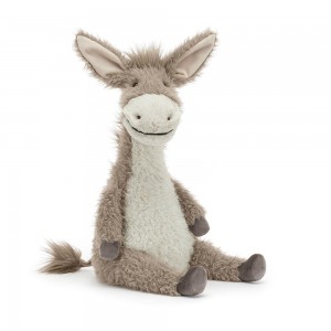 Peluche Jellycat Dario Donkey,36cm x 17cm x 15cm Cinzentas | Portugal HGVTE-3120