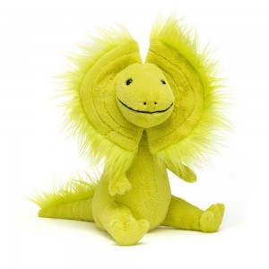 Peluche Jellycat Davey Dilophosaurus,27cm x 12cm x 24cm Verdes | Portugal WFGLV-5396