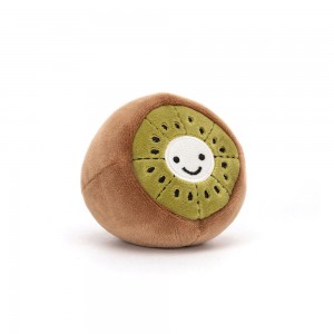 Peluche Jellycat Fabulous Fruit Kiwi,8cm x 8cm x 8cm Marrom | Portugal ZNLWT-2675