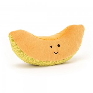 Peluche Jellycat Fabulous Fruit Melon,8cm x 17cm x 7cm Laranja | Portugal ATYJN-1648