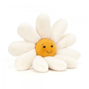 Peluche Jellycat Fleury Daisy,6cm x 22cm x 22cm Branco | Portugal PHKQC-5063