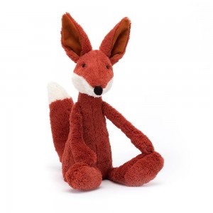 Peluche Jellycat Harkle Fox,35cm x 9cm x 9cm Laranja | Portugal QBIHO-0249