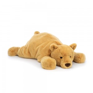 Peluche Jellycat Harvey Bear,29cm x 30cm x 64cm Amarelas | Portugal EGRKV-8967