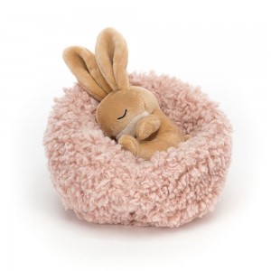 Peluche Jellycat Hibernating Coelhinha,9cm x 13cm x 13cm Bege | Portugal ZRYXN-6907