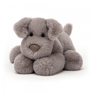 Peluche Jellycat Huggady Dog,5.5in x 7.9in x 9.1in Marrom | Portugal AFKEZ-9085